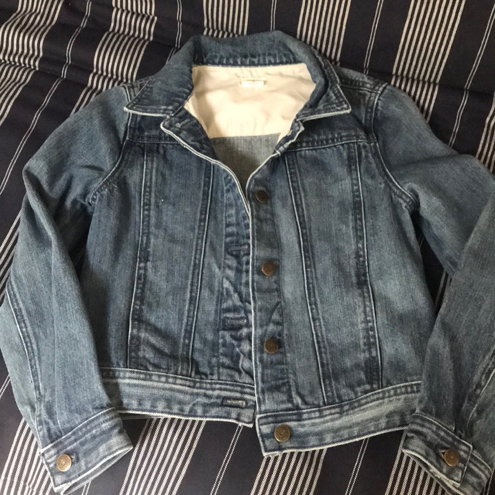 Crew cut kid jean jacket